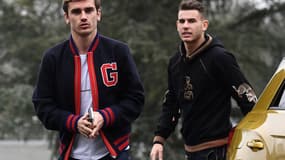 Antoine Griezmann et Lucas Hernandez