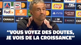 PSG : “Vous voyez des doutes, je vois la croissance de l’équipe”, Luis Enrique assure que son équipe progresse