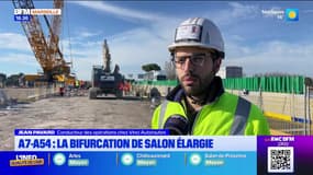 Bouches-du-Rhône: des travaux de grande ampleur ont débuté sur l'A7