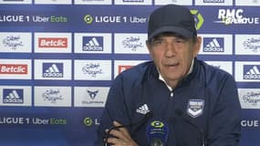 Ligue 1 : "Il va falloir serrer le robinet", Gasset veut voir Bordeaux se réveiller