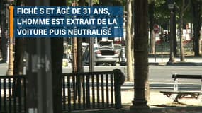 Fourgon de gendarmerie percuté sur les Champs-Élysées: ce qu'il s'est passé