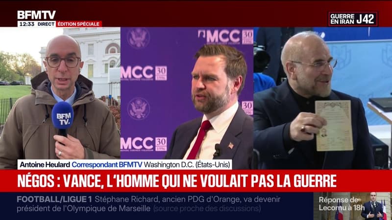 "Le seul qui ne voulait pas la guerre": JD Vance, l'homme fort des négociations pour la fin du conflit au Moyen-Orient
