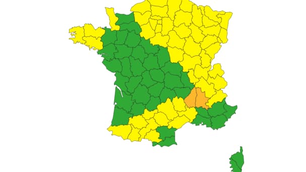La Drôme et l'Ardèche en vigilance orange le vendredi 21 octobre