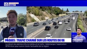 Alpes-Maritimes: routes chargées pour le retour du week-end de Pâques