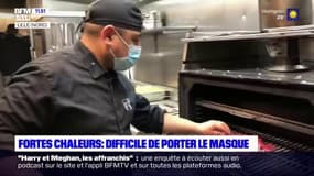 Hauts-de-France: avec les fortes chaleurs, difficile de porter le masque au travail