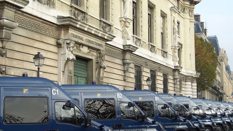 C'est au tribunal correctionnel de Paris qu'ont été jugés les sept sympathisants d'ultragauche.