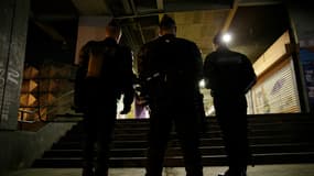 Des policiers en faction à Aulnay-sous-Bois