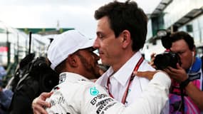 Lewis Hamilton et Toto Wolff
