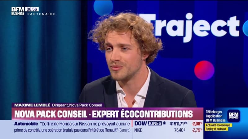 Trajectoire : Nova Pack Conseil, expert écocontributions - 11/03