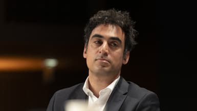Le président de la Confédération des petites et moyennes entreprises (CPME), Amir Reza-Tofighi, lors d'une prise de parole au cours du salon Impact PME, le 24 juin 2025 à Paris (photo d'illustration).