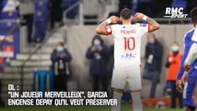 OL : "Un joueur merveilleux", Garcia encense Depay qu'il veut préserver