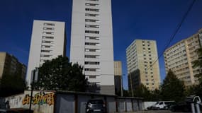 Des immeubles résidentiels à Clichy-sous-Bois, le 18 octobre 2023 en Seine-Saint-Denis