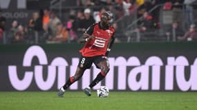 Seko Fofana avec Rennes, en septembre 2025.