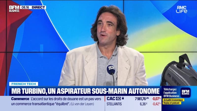 French Tech : Mr Turbino, un aspirateur sous-marin autonome - 20/05