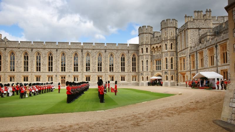 Le château de Windsor est le lieu de villégiature de la Reine