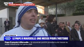 "C'est l'amour du père qui vient voir ses enfants, c'est la chose la plus importante pour nous":  ces fidèles ont pu rencontrer le pape François ce matin à Marseille
