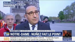 L'incendie de Notre-Dame est "maîtrisé", mais pas "totalement éteint", indique Laurent Nunez