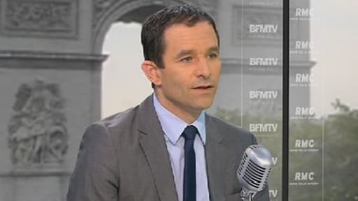 Benoit Hamon était l'inivté de BFMTV et RMC ce jeudi matin.