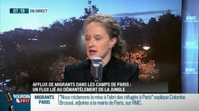 Colombe Brossel: Le camp de Stalingrad "est le 28ème campement de rue que l'on connaît à Paris"