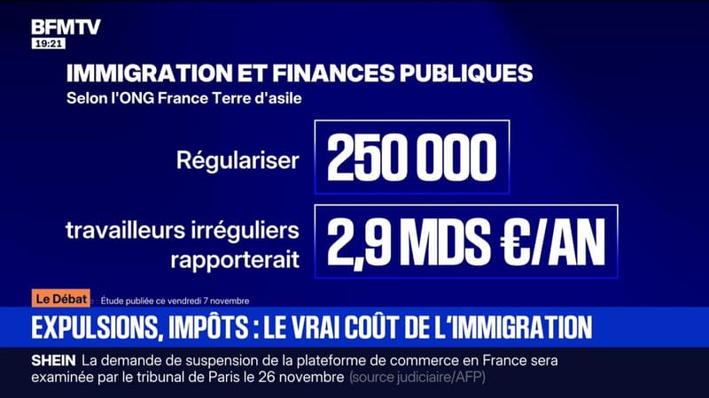 Selon l'ONG France Terre d'asile, régulariser 250.000 travailleurs irréguliers rapporterait près de 3 milliards d'euros à la France