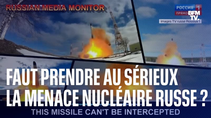 Faut-il prendre au sérieux la menace nucléaire telle qu'elle est évoquée à la télévision russe ?