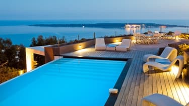 Villa à Cannes avec vue sur les îles de Lerins