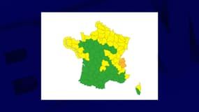 Météo-France a placé la Savoie et la Haute-Savoie en vigilance orange pluie-inondation pour les 23 et 24 décembre.