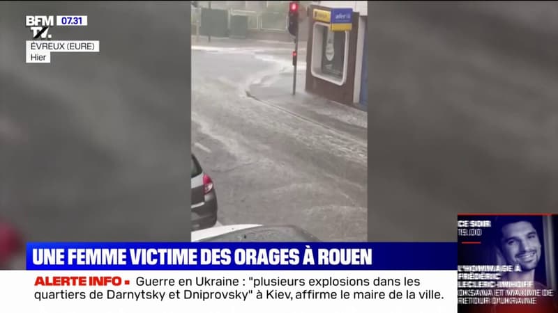 À Rouen, une femme est morte emportée par une coulée de boue