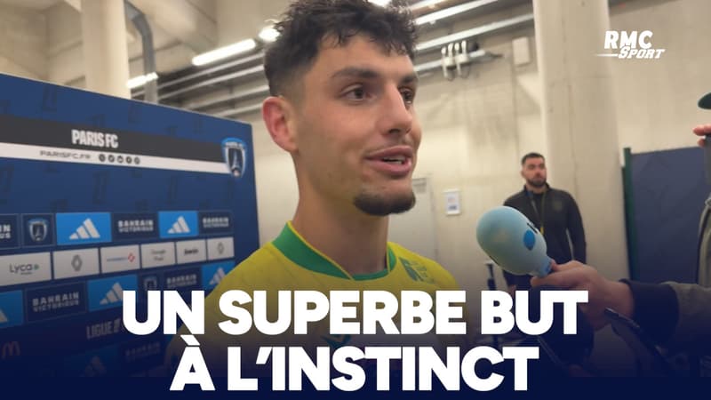 Paris FC 1-2 Nantes : "Je ne me suis pas posé de questions" avoue Abline après son superbe but