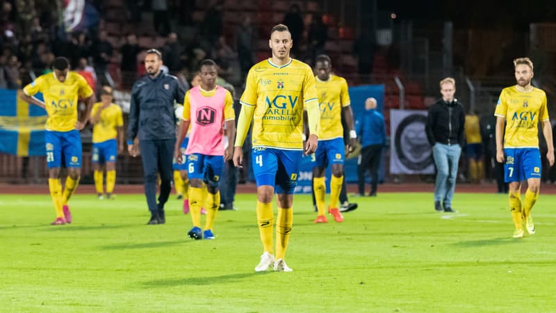 Les joueurs du SC Toulon, à Créteil le 27 septembre 2019