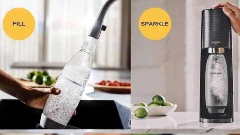 Cette machine Sodastream vous fera faire de nombreuses économies d'eaux pétillantes ! 