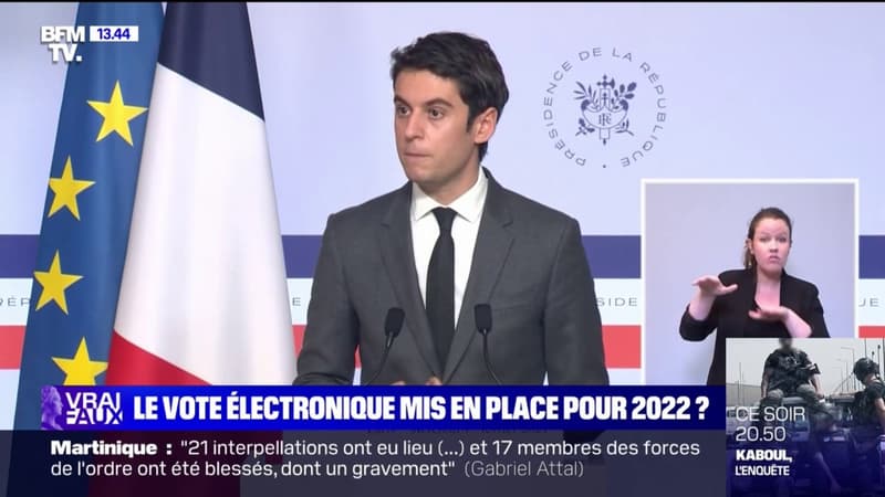LA VÉRIF' - Le vote électronique sera-t-il mis en place pour 2022 ?