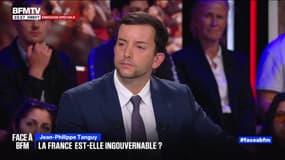Jean-Philippe Tanguy (député RN) affirme qu'en réduisant les aides sur l'immigration, la France pourrait économiser "18 milliards d'euros" #FaceABFM