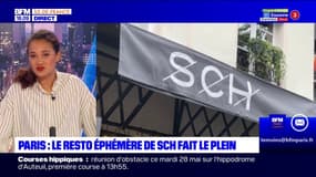 Paris: le restaurant éphémère de SCH fait le plein