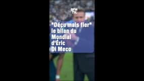 "Déçu mais fier": Le bilan du Mondial d'Éric Di Meco