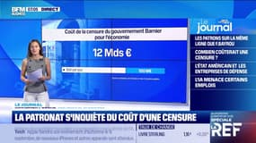 Le patronat s'inquiète du coût d'une censure