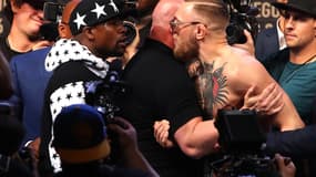 Floyd Mayweather et Conor McGregor 