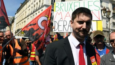Laurent Brun, secrétaire général de la CGT Cheminots