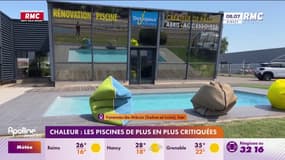 Chaleur: les piscines de plus en plus critiquées