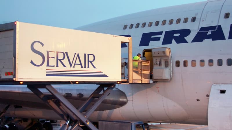 Air France représente plus de la moitié de l'activité de Servair.