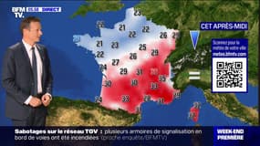 Pluie et orages sur la partie nord du pays alors que le sud reste sous le soleil ce samedi