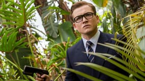 Taron Egerton dans "Kingsman: le Cercle d'Or" de Matthew Vaughn