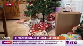 Les premiers cadeaux de Noël déjà déballés 