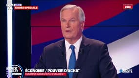 Michel Barnier souhaite "baisser les impôts de production, les charges patronales" et supprimer les "charges pour les premiers emplois des jeunes pendant 3 ans"
