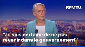 Gouvernement, budget: l'interview d'Élisabeth Borne, ancienne Première ministre