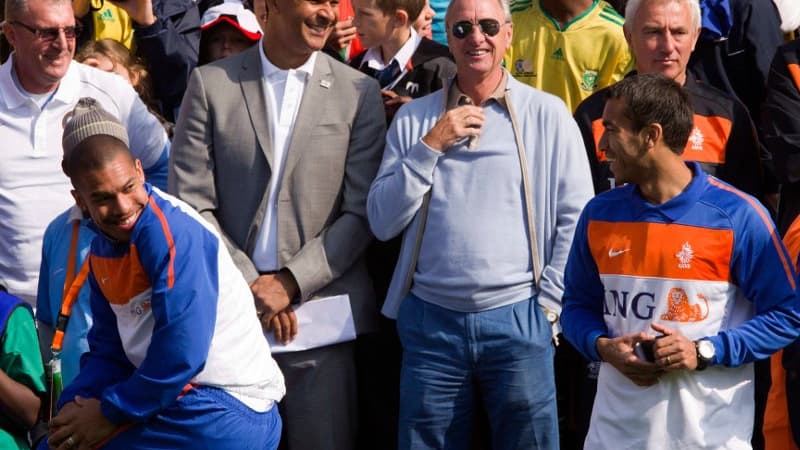 La star hollandaise a inauguré un terrain d'Urban dans un quartier défavorisé de Jo'burg.