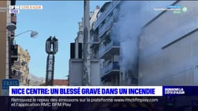Nice: un blessé grave dans un incendie d'appartement dans le centre-ville