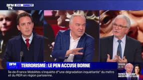 Story 3 : Terrorisme, Le Pen accuse Borne - 05/12