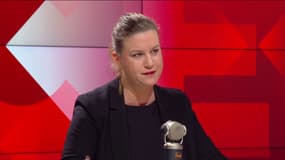 La cheffe des députés insoumis Mathilde Panot sur BFMTV-RMC le 16 janvier 2024 