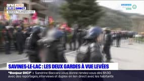Savines-le-Lac: levée des gardes à vue des manifestants interpellés en marge de la venue d'Emmanuel Macron